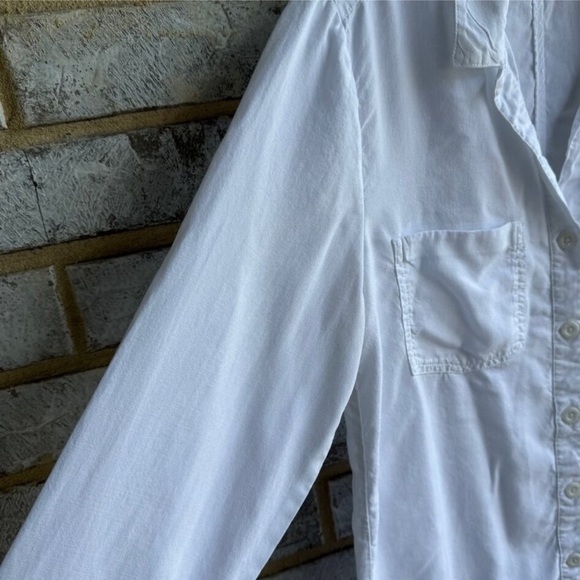 Cloth and stone white button down shirt XS - Picture 5 of 7